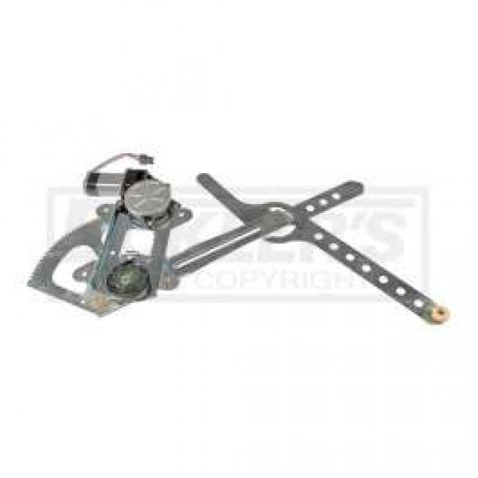 Chevy & GMC Truck Regulator, Window, Left, Front, Power, w/Motor Assembly, 1988-2003