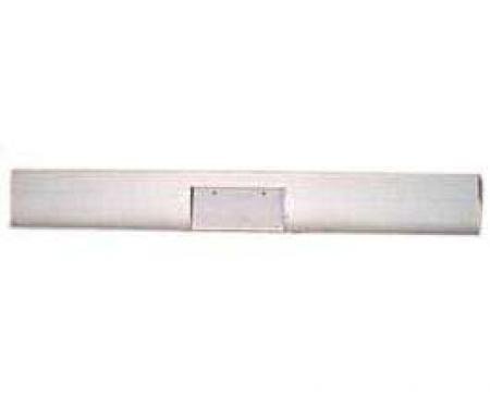 Chevy Truck Step Side Smooth Rear Roll Pan With License Plate Box, 1957-1987