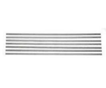 Chevy Truck Bed Strips, Steel, Long Bed, Step Side, 1963-1966