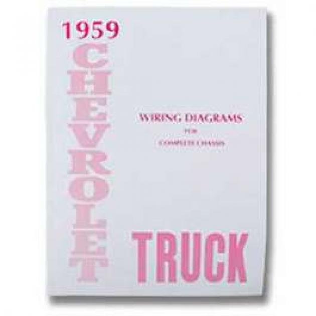Chevy Truck Wiring Diagram Manual, 1959 | Muscle Cars & Classics