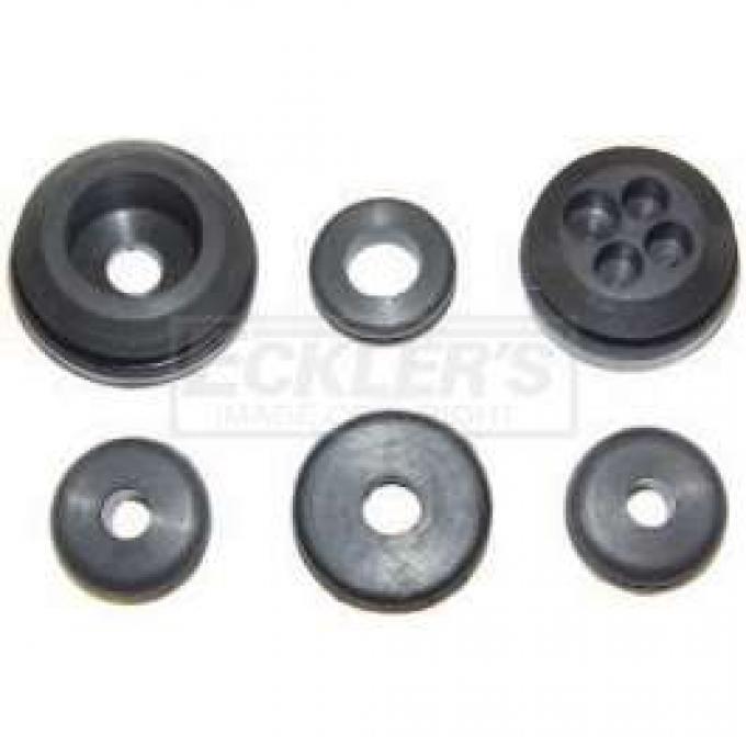 Chevy Or GMC Truck Firewall Grommet Kit, 1st Design 1950-1955