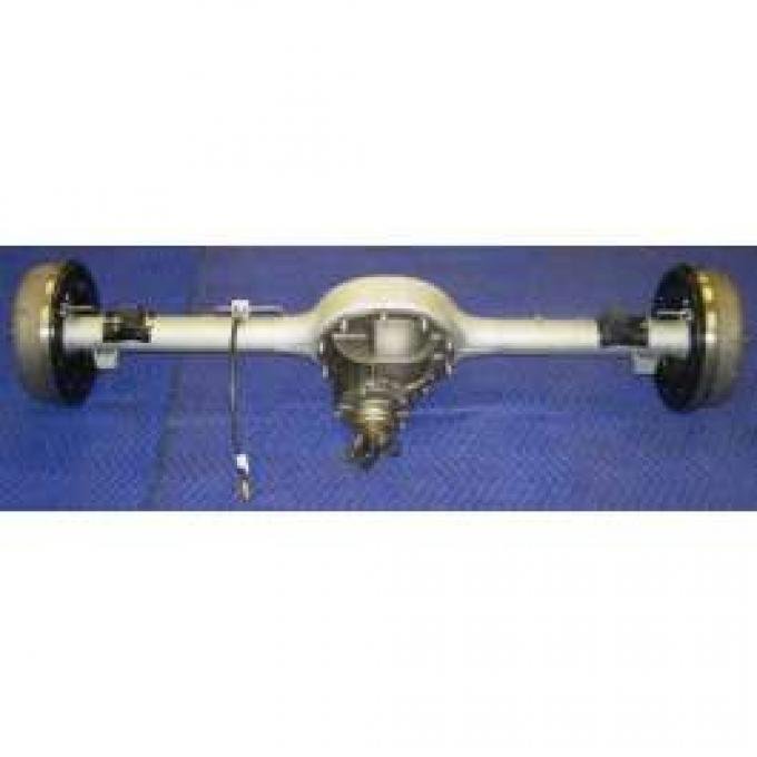 Chevy & GMC Truck Rear End, 9, Complete, With 11 Drum Brakes & Lines, For Leaf Spring Trucks, 1960-1962