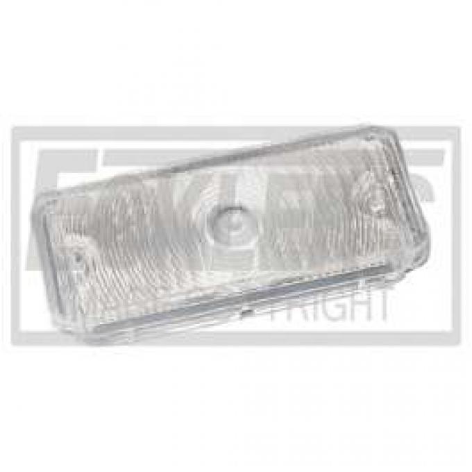 Chevy Truck Parking Light, Turn Signal Lens, Clear, Left, 1967-1968