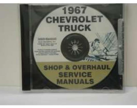 Chevy Truck Service, Shop & Overhaul Manuals, On CD, 1967