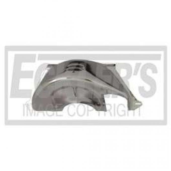 Chevy Truck Flywheel Dust Cover, Chrome, Turbo Hydra-Matic 350/400 (TH350/400) Automatic Transmission, 1947-1972
