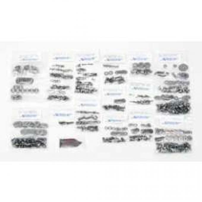 Chevy Truck Cab & Front End Sheet Metal Bolt Kit, Stainless Steel Button Head, 1960-1966