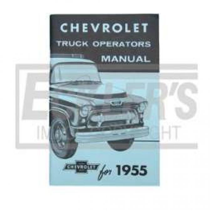 Chevy Truck Owner's Manual, 2nd Series, 1955