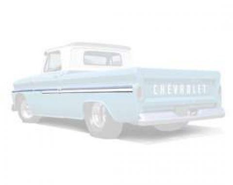 Chevy Truck Molding Kit, Fleet Side, Long Bed, 1962-1966