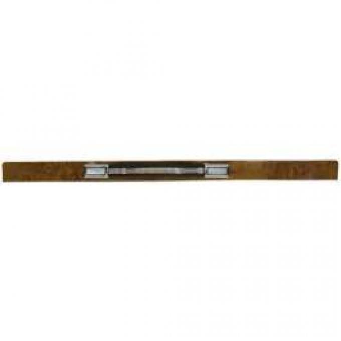 Chevy Truck Trim Inserts, Front, Full Size, Wood Grain Trim Inserts With Pull Straps, 1981-1991