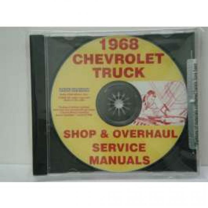 Chevy Truck Service, Shop, & Repair Manuals, On CD, 1968