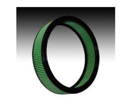 Chevy Truck Air Filter, Small Block, Green, 1968-1979