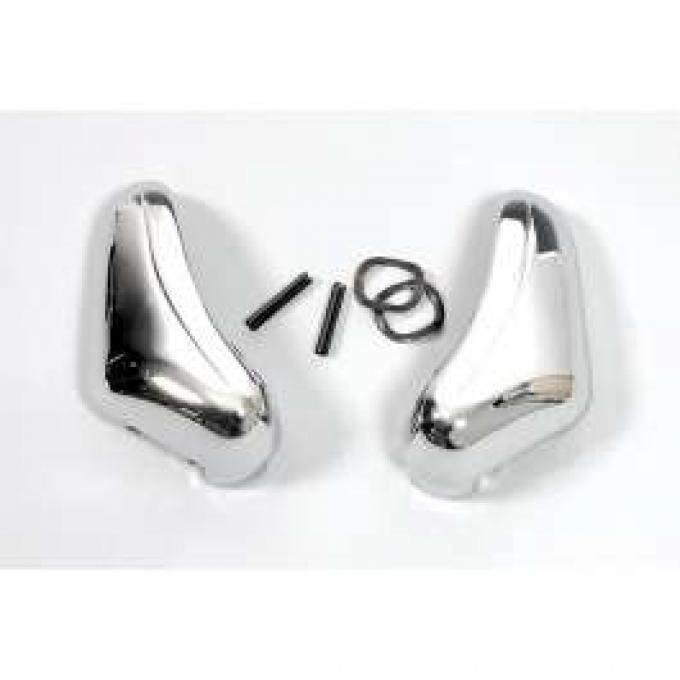 Chevy Truck Vent Window Handles, Chrome, 1968-1972