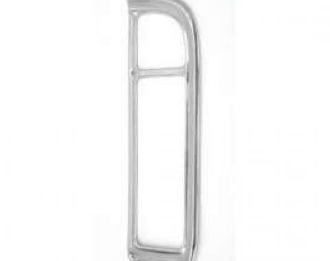 Chevy Truck Right Taillight Lens Bezel, Fleet Side, 1969-1972