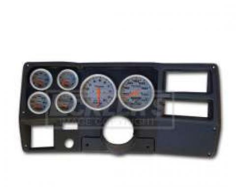 Classic Dash Instrument Panel, Black, With Autometer Ultralite Electric Gauges, 1973-1983