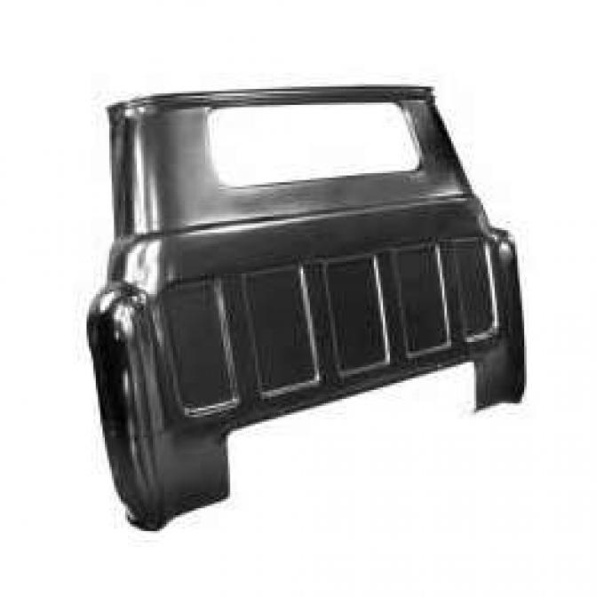 Chevy Truck Cab Rear Panel, Outer, With Small Window, 1955-1959