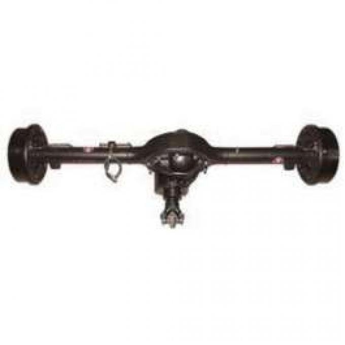 Chevy & GMC Truck Rear End, 9, Complete, With 11 Drum Brakes & Lines, For Leaf Spring Trucks, 1960-1962