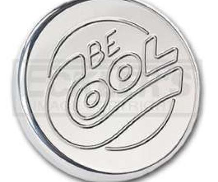Chevy Or GMC Truck Radiator Cap, 12-15 Lb, Be Cool, Round Style, Polished Finish, 1958-1972