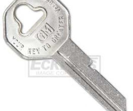 Chevy Or GMC Truck Key Blank, For Ignition Locks, 1947-1966