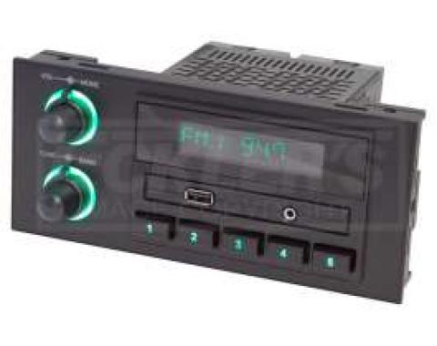NLA - Chevy Or GMC Truck, RetroSound Newport 1.5 DIN Direct-fit GM Radio, 1995-2002