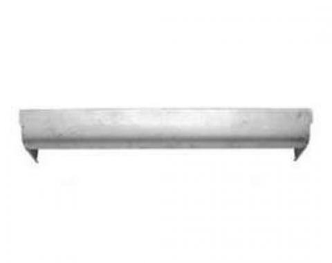 Chevy Truck Short Step Side Smooth Rear Roll Pan Without License Plate Box, 1955-1972