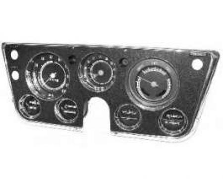 Chevy Truck Dash Cluster Kit, With Tachometer & Without Vacuum Gauge, 1967-1968