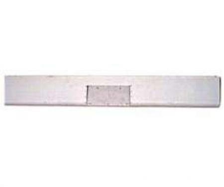 Chevy Truck Fleet Side Smooth Rear Roll Pan With License Plate Box, 1958-1959