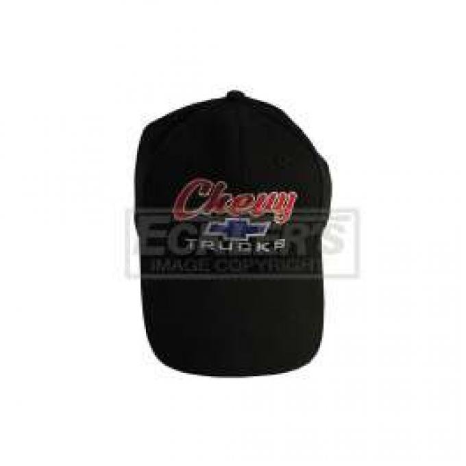 Chevy Trucks Black Cap With Bowtie Logo