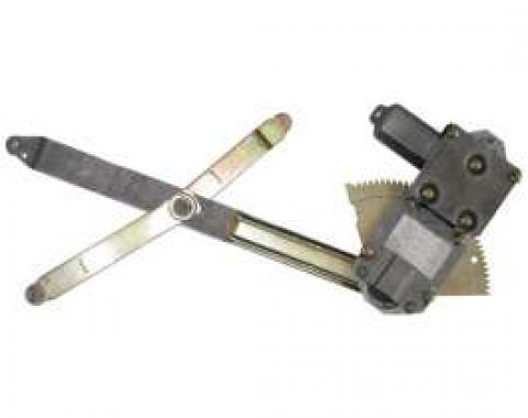 Chevy Truck Window Regulators, Power, With Motors, 1973-1987