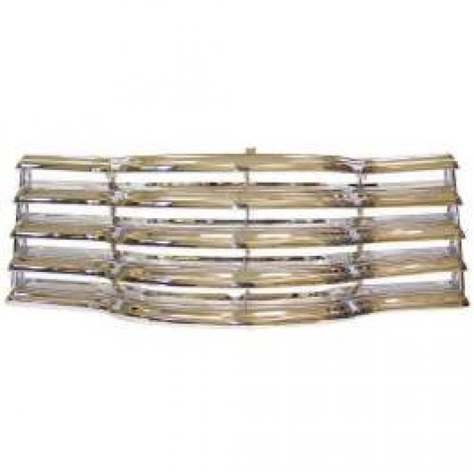 Chevy Truck Grille, All Chrome, With Chrome Back Bars, 1947-1953