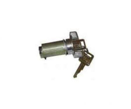 Chevy Truck Ignition Lock Cylinder, With Replacement Style Keys,1973-1978