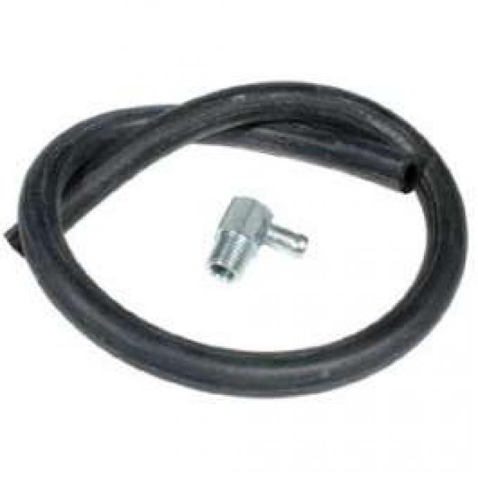 Chevy Truck Vacuum Hose Kit, Brake Booster, With 90? Fitting 1947-1987