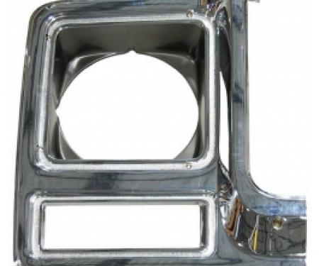 Chevy And GMC Truck Headlight Bezel, Right, 1979-1980