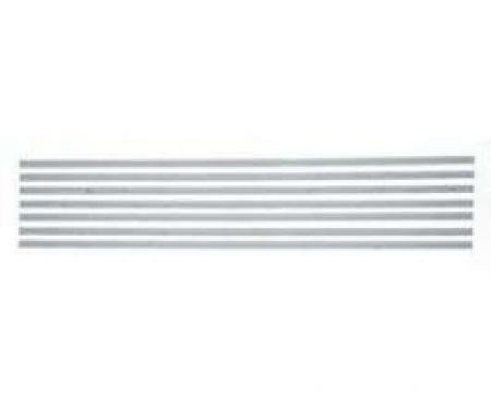Chevy Truck Bed Strips, Steel, Short Bed, Step Side, 1954-1959