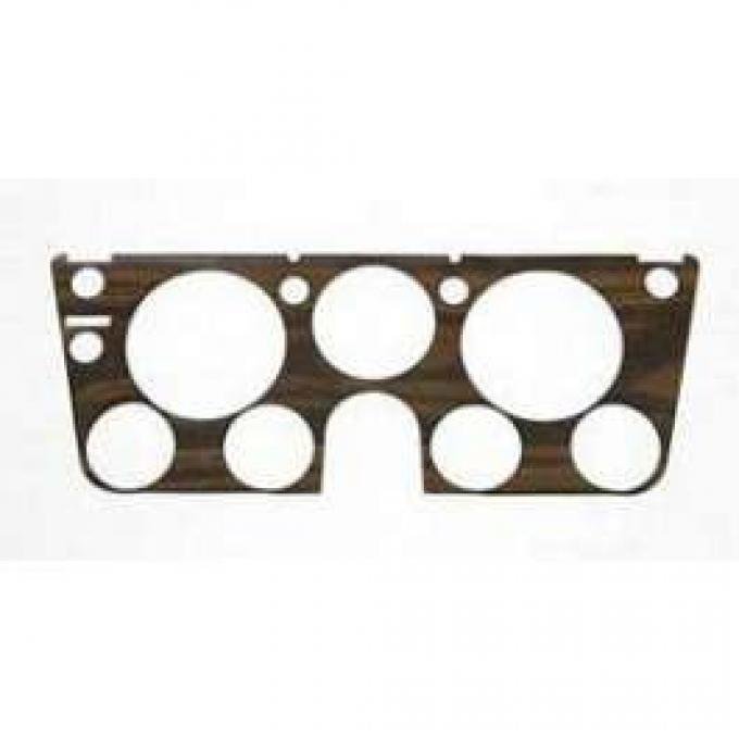 Chevy Truck Dash Bezel Applique, Wood Grain, 1967-1968