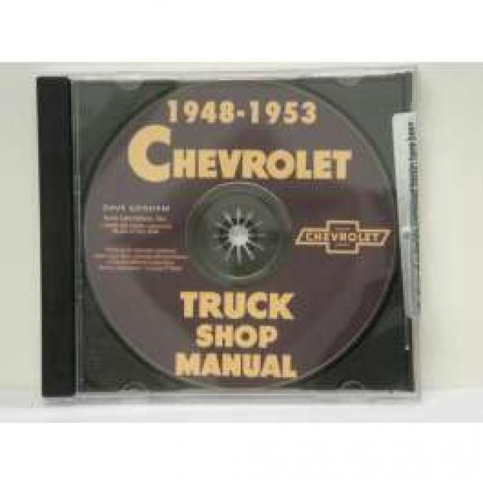 Chevy Truck Shop Manual, On CD, 1948-1953