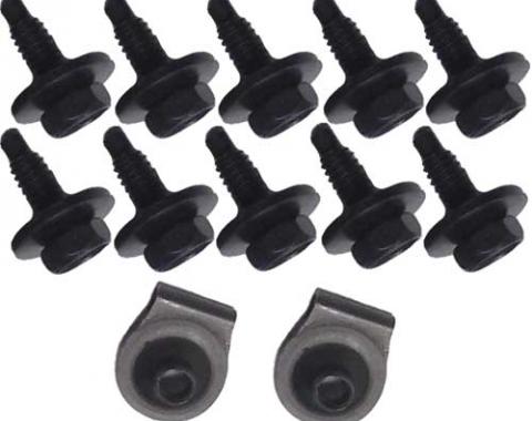 Redline Restomotive® 1970-1970 Plymouth Barracuda Header Panel Bolt Kit