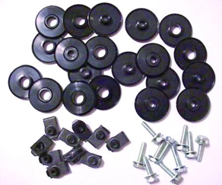 Southwest Repro Grille Hardware Kit, 68-69 Charger A-271156