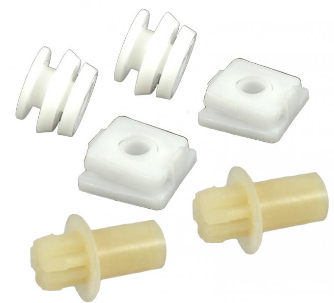 Southwest Repro Quarter Window Roller Kit, 70-74 E-Body A-280085