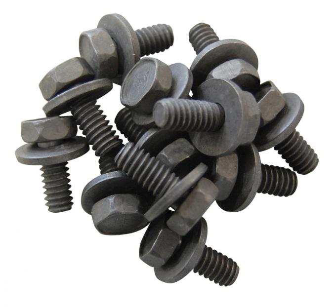 Redline Restomotive® 1967-1976 Mopar Small Block Valve Cover Bolt Kit