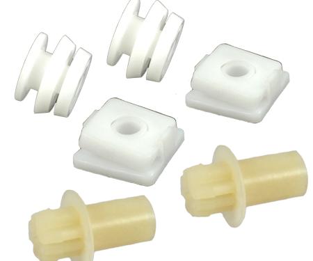 Southwest Repro Quarter Window Roller Kit, 70-74 E-Body A-280085