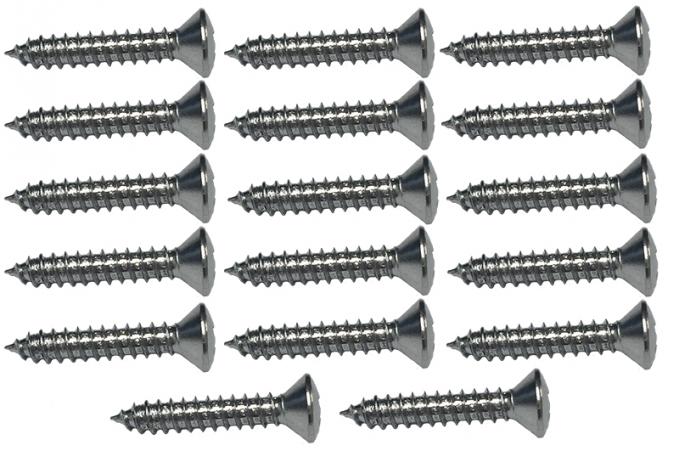 Redline Restomotive® 1963 Dodge / Plymount B-Body Back Glass Screw Set for Molding Clips