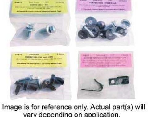 AMK Products Inc Underhood Detailing Hardware Kit (167pcs), 64 Chevy II Nova H-64N-UH