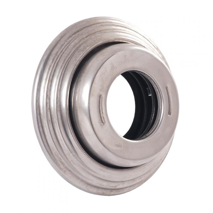 Dennis Carpenter Door Handle & Window Crank Escutheon - Stainless - 1949-50 Ford Car   0A-7022618-F