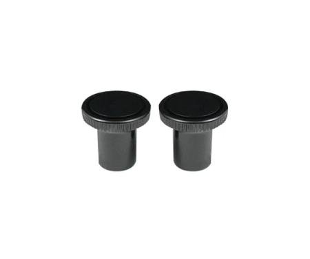 AMD Vent Pull Knobs, Black, 2 Piece Set, 63-74 Chevy II Nova; 64-72 Chevelle El Camino; 67-78 Camaro Fullsize Chevy Car T-4561