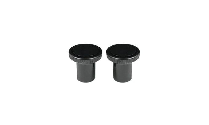 AMD Vent Pull Knobs, Black, 2 Piece Set, 63-74 Chevy II Nova; 64-72 Chevelle El Camino; 67-78 Camaro Fullsize Chevy Car T-4561