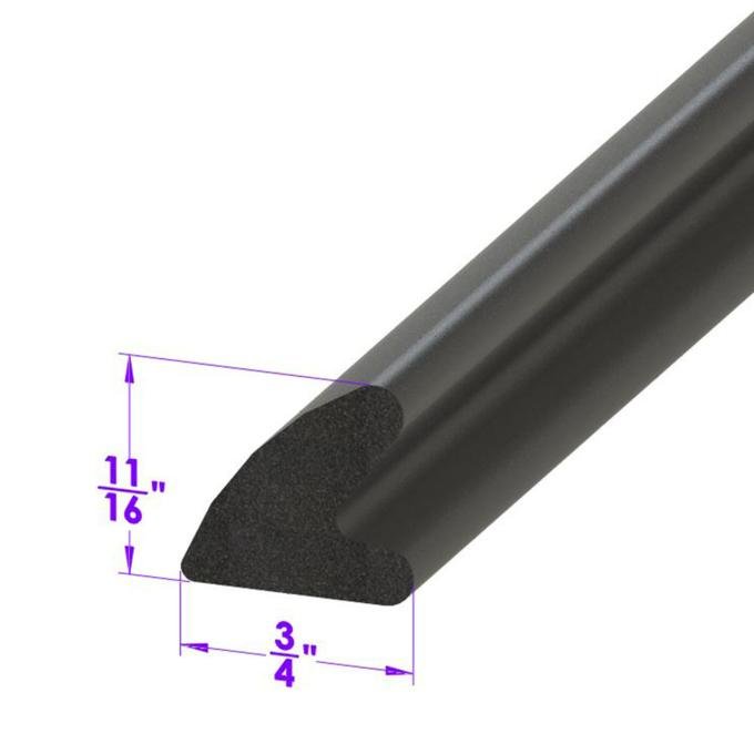 Metro Moulded Parts Trunk Seal. Sponge Rubber. Sold by the Foot LP 42