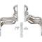 Hooker Super Competition Sidemount Headers, Chrome 2234HKR