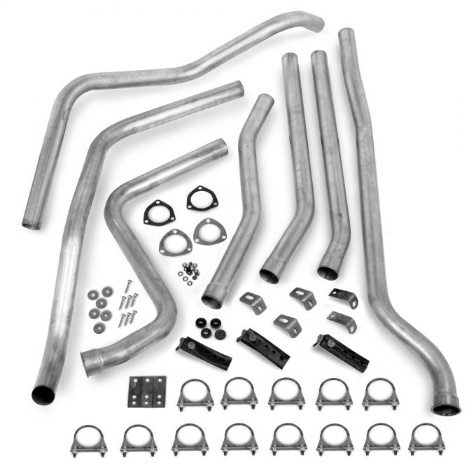 Hooker Dual Competition Header Back Exhaust System Kit 16565HKR