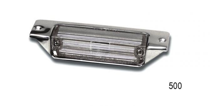 Chevy License Plate Light Assembly (Except Wagon, Nomad, Sedan Delivery), Best Quality, 1957
