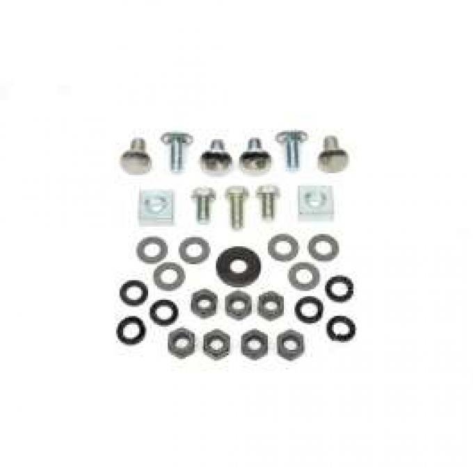 Chevelle Bumper Mounting Bolt Kit, Rear, 1968-1969